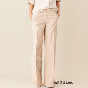 Charles Nolan Cotton Wide Leg Trousers